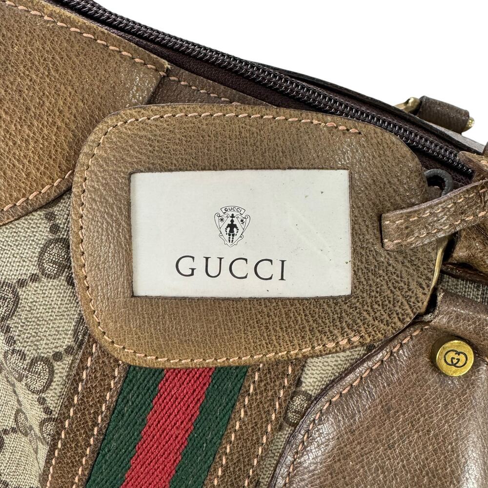 Gucci Vintage Monogram Sherry Line Travel Bag - Picture 10 of 16